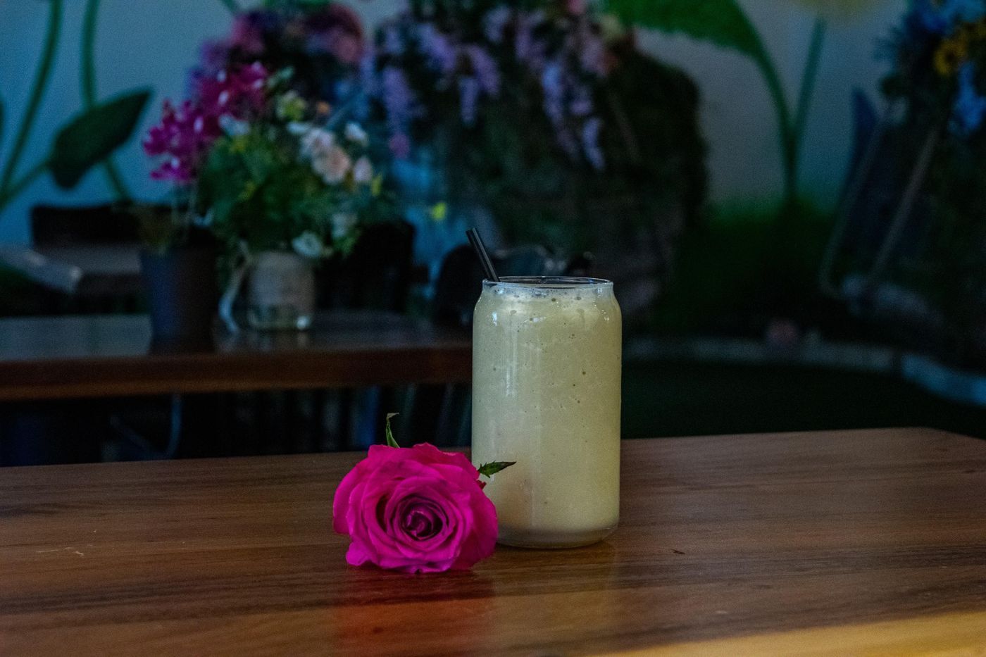Banana Peach Smoothie